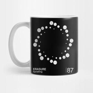 Spiralling / Minimalist Graphic Artwork Design T-Shirt Mug